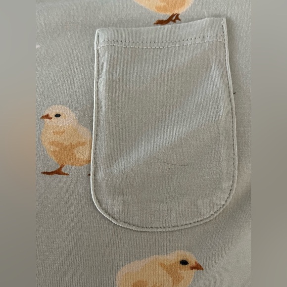 Kyte Baby Crew Neck Tee Retired Aloe Chick Size 6 - Picture 10 of 11